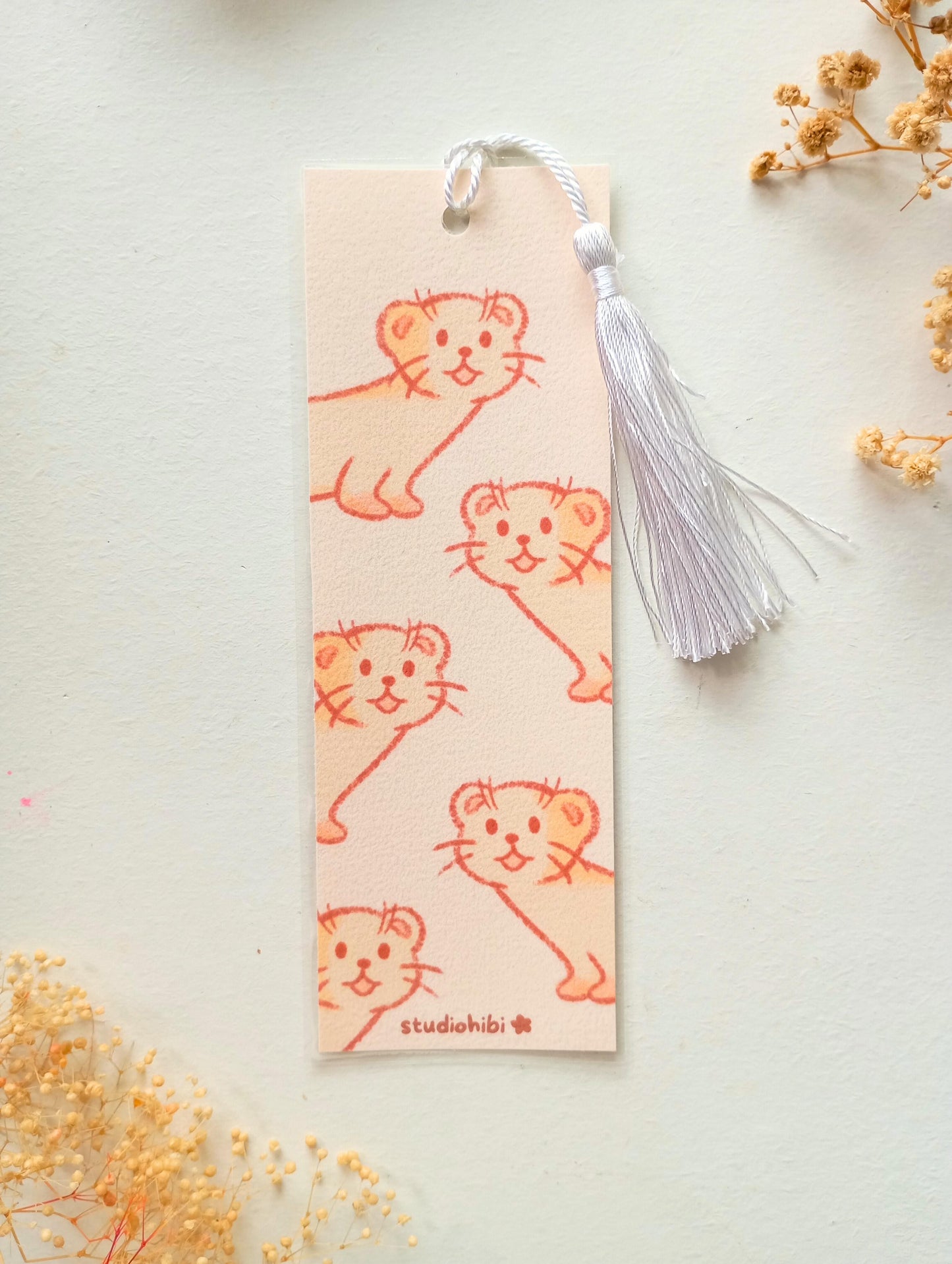 Marque-page - Belette d'hiver