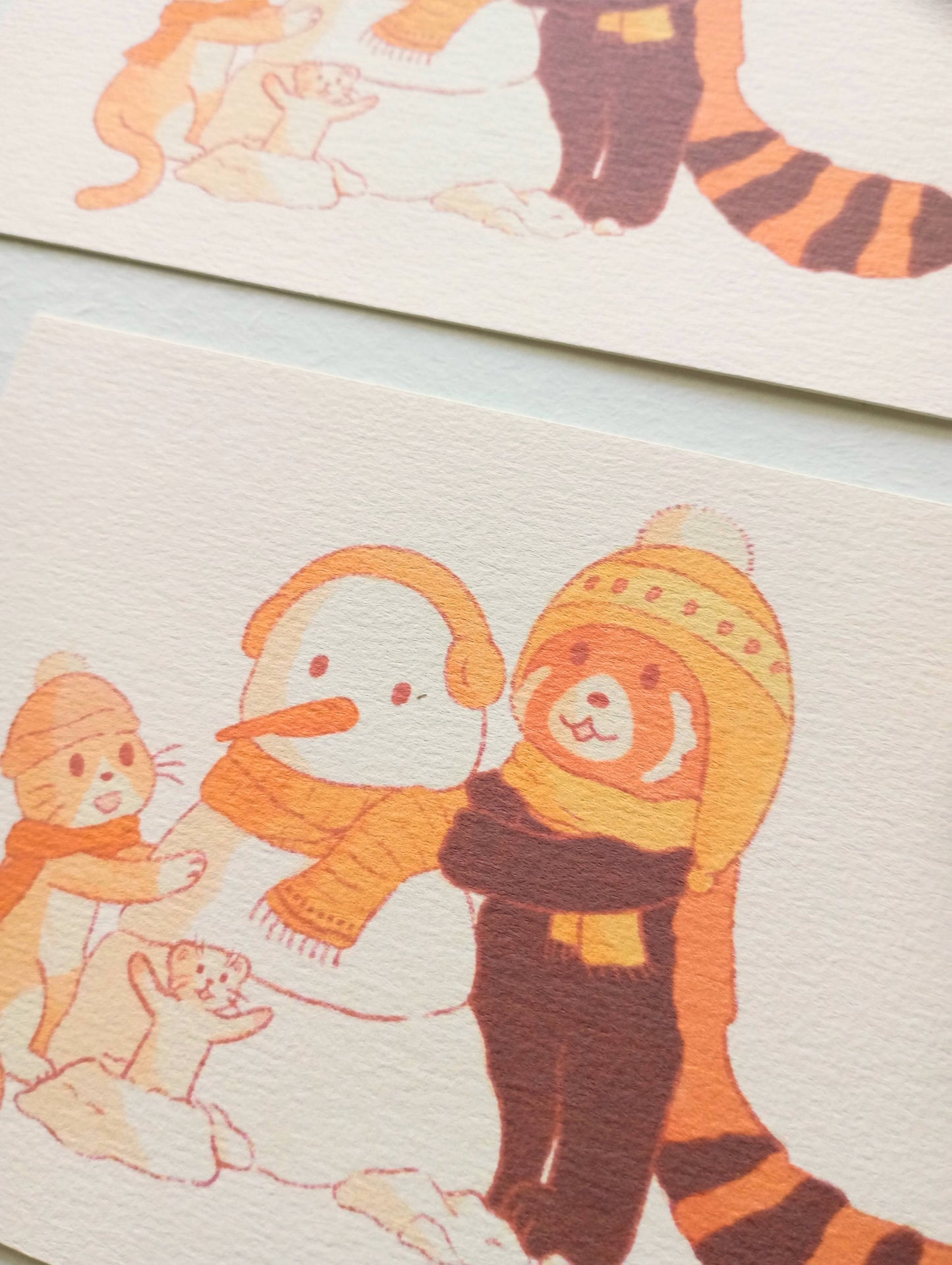 Mini print - Bonhomme de neige