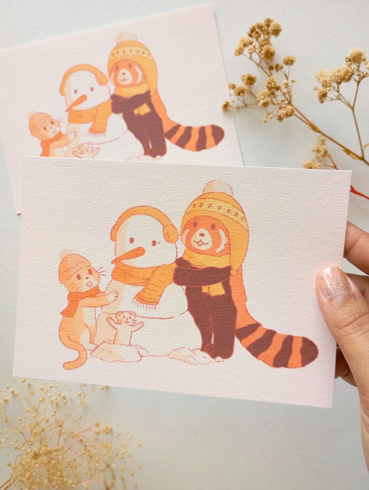 Mini print - Bonhomme de neige