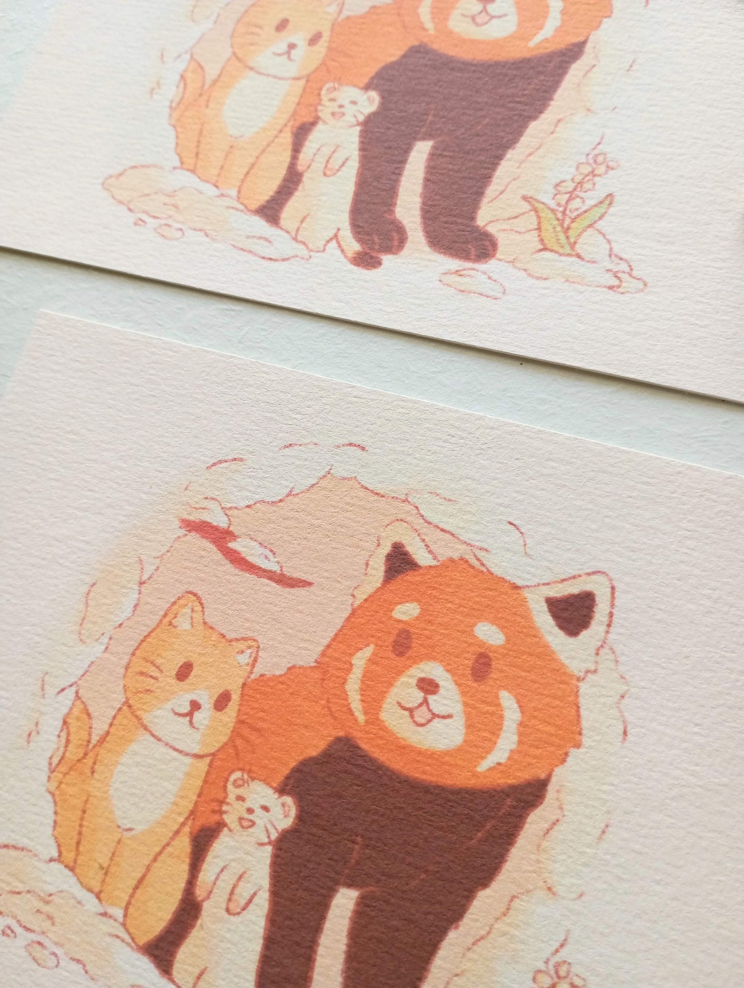 Mini print - Dans le terrier