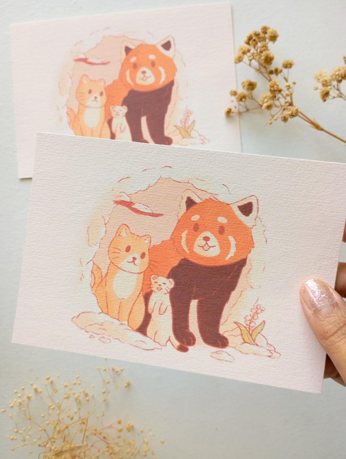 Mini print - Dans le terrier