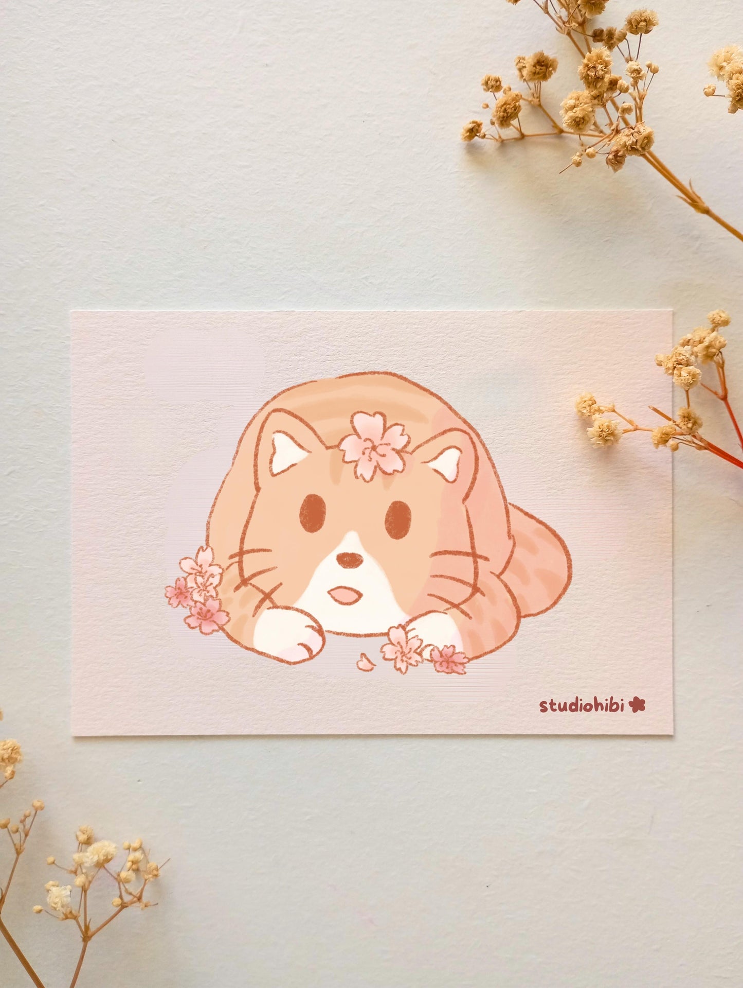 Mini print - Chat Sakura
