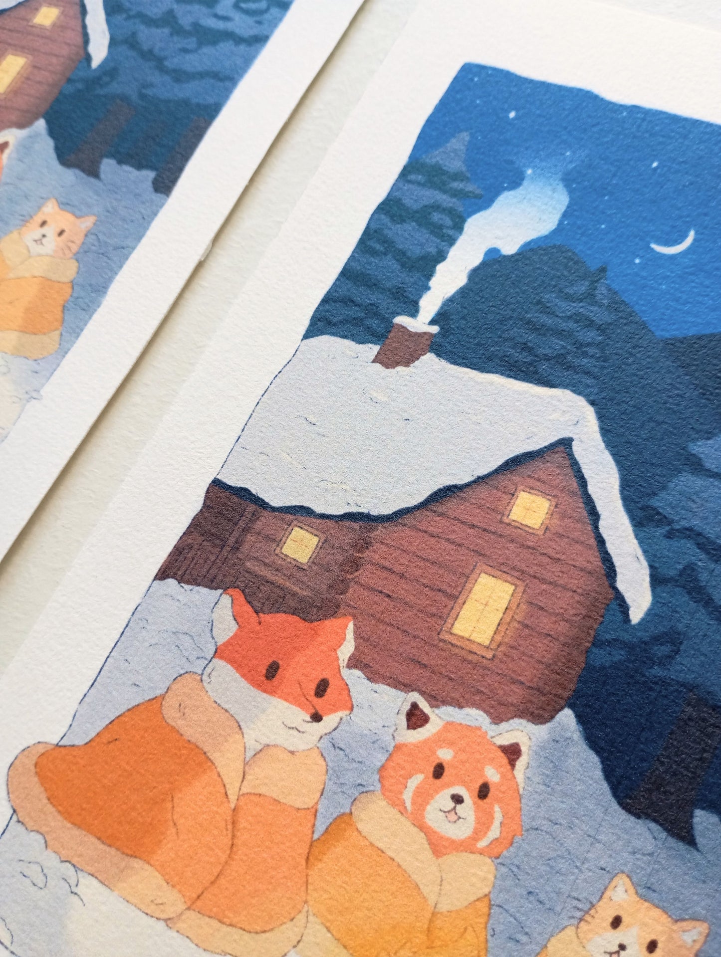Print - Hiver cosy