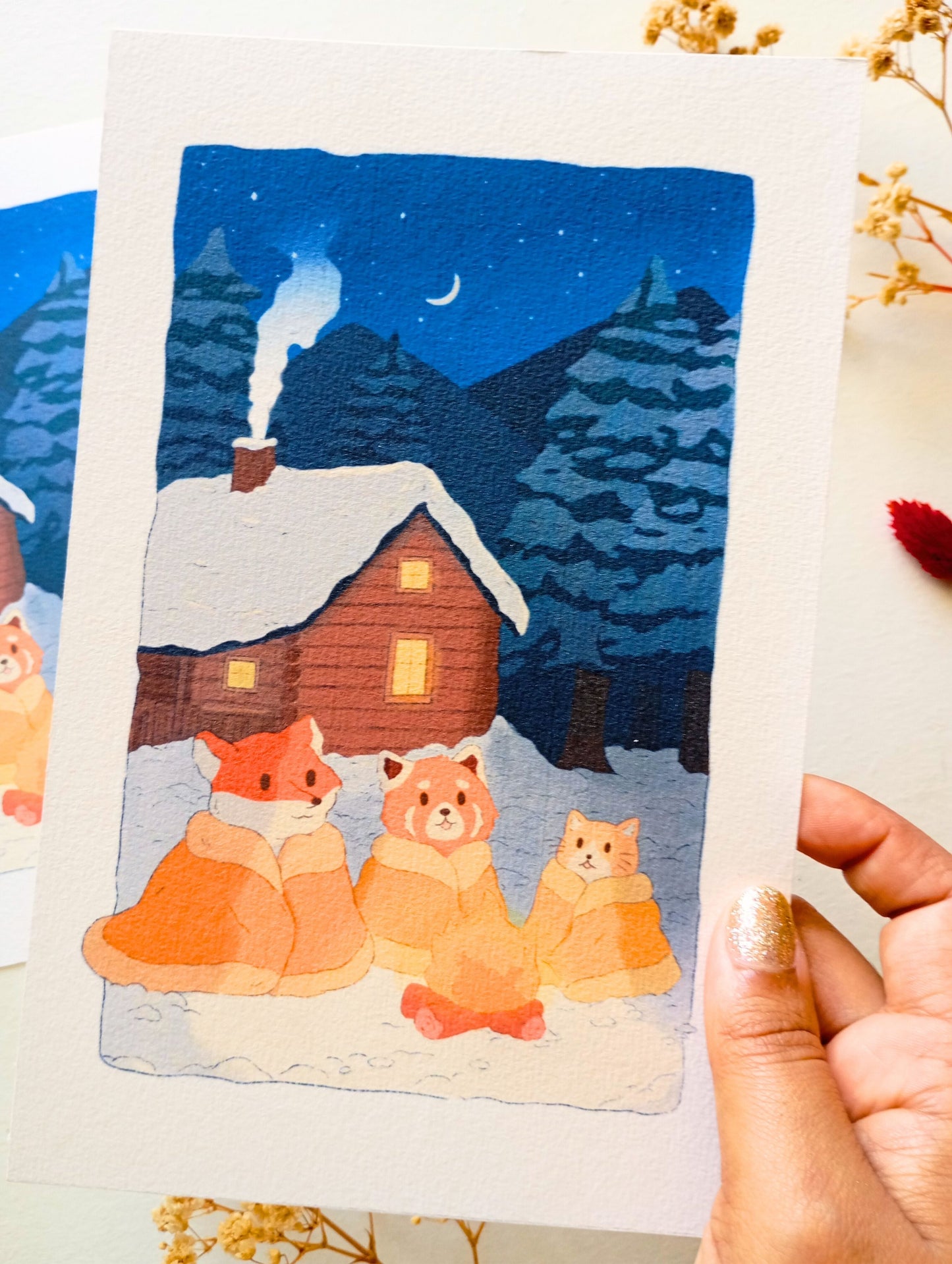 Print - Hiver cosy