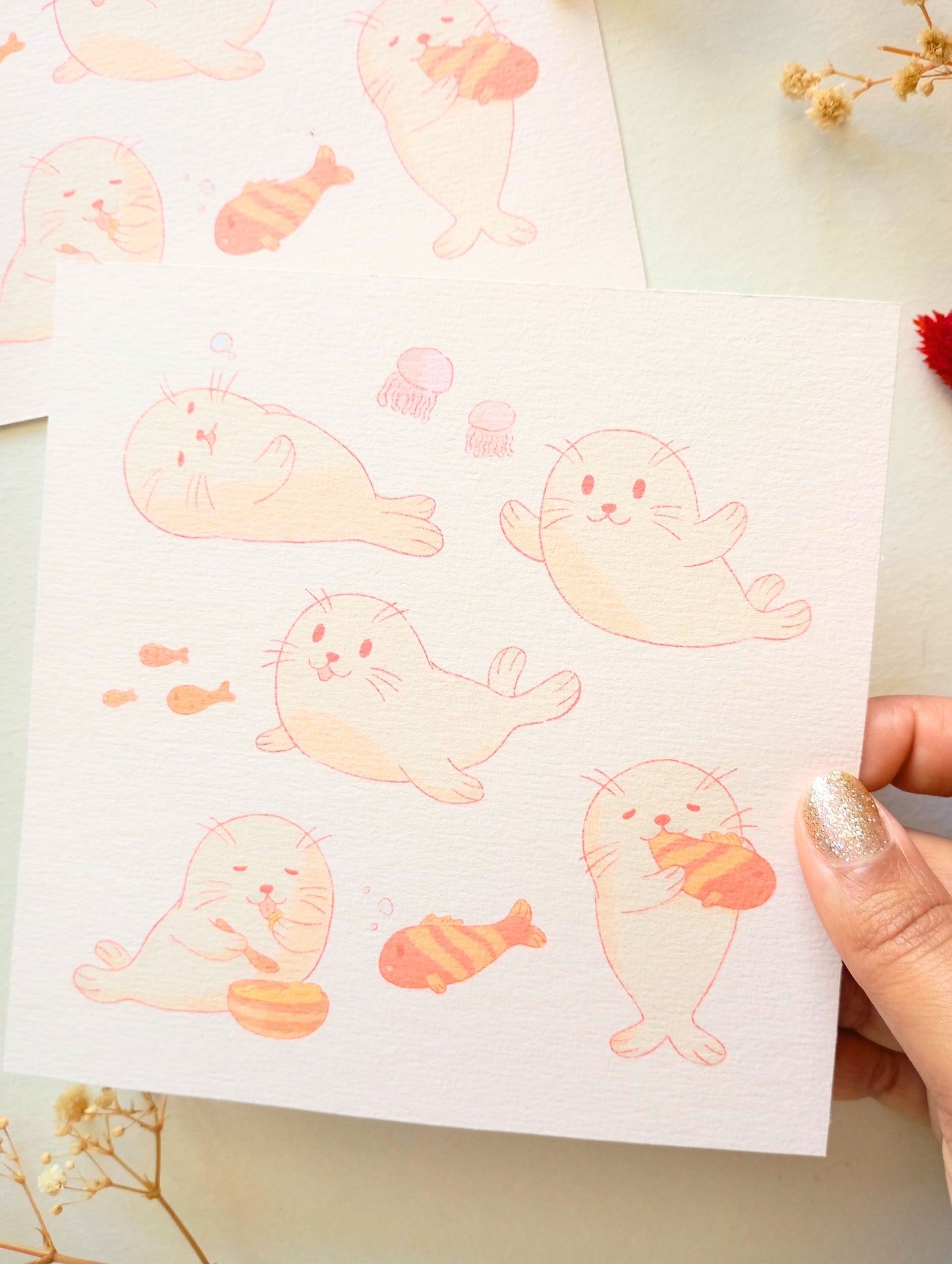 Print - Petit phoque