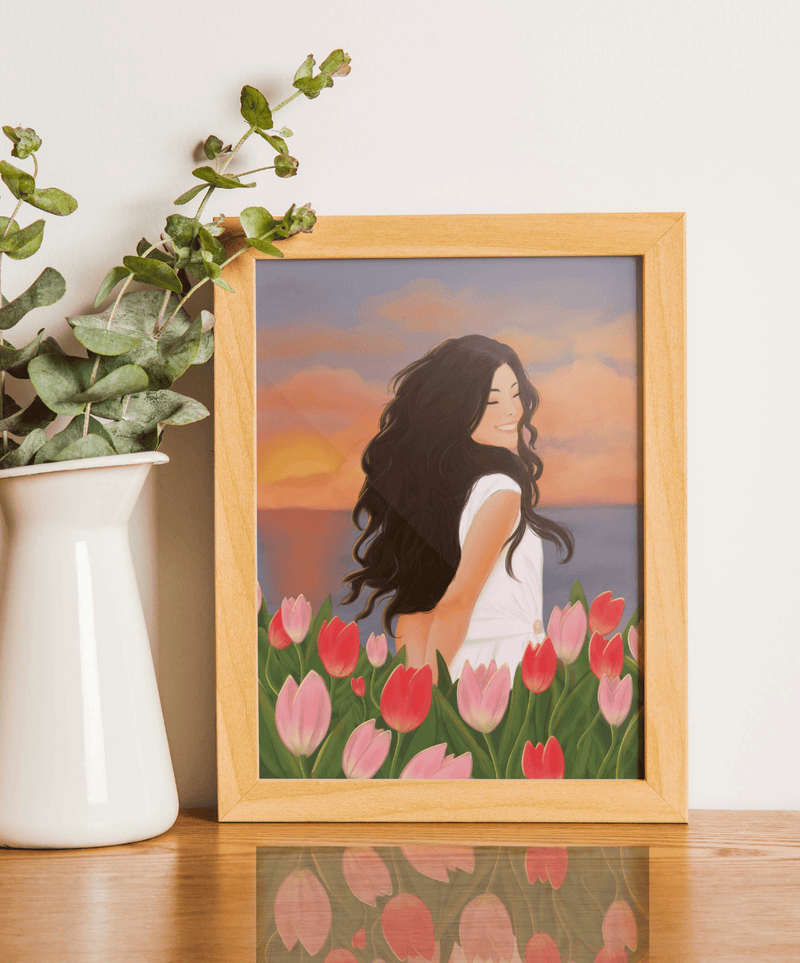 Portrait style peinture