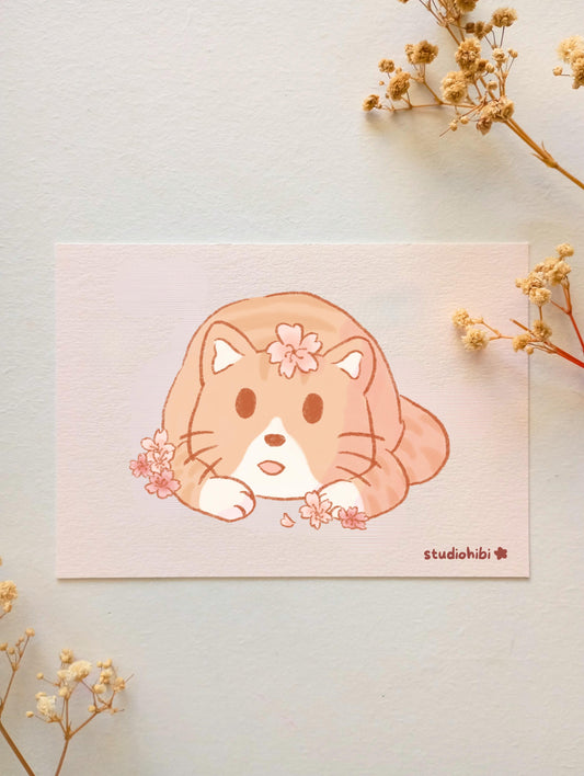 Mini print - Chat Sakura