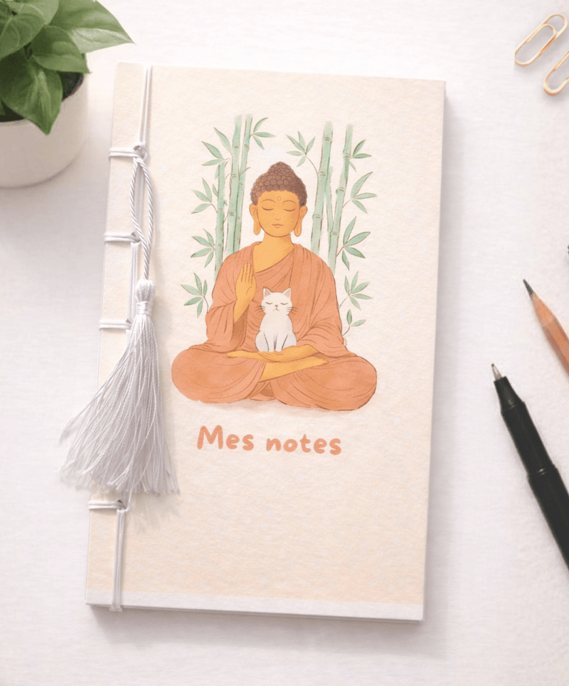 Bouddha et chat